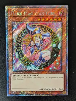 Dunkles Magier-Madchen RA04-EN107 Platinum Secret Rare Englisch NM Yugioh - Image 1