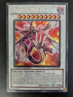 Majestatischer roter Drache CT07-EN001 Secret Rare DE EX YUGIOH - Image 1