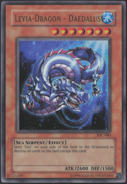 1996 Yu-Gi-Oh! TCG | Levia-Dragon - Daedalus | Yugioh | IOC-083 | LP - Image 1