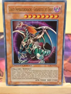 Chaos-Imperatordrache - Gesandter des Endes TLM-DESE2 Ultra Rare DE EX YUGIOH - Image 1