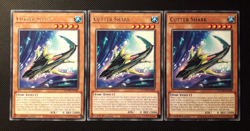 Yu-Gi-Oh! 3x Cutter Shark, MZTM-EN046, Rare, 1. Edition, Englisch, Near Mint - Image 1