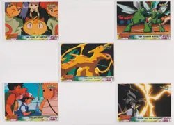 Pokemon Mewtwo Strikes Back TOPPS Black Logo Bundle (10) English TV Movie Cards - Image 3