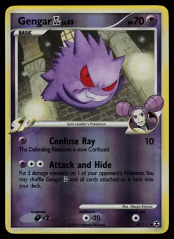 Gengar GL - 40/111 - Rising Rivals Reverse Holo Rare Pokemon Card - NM - Image 1