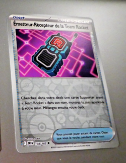 POKEMON RIVALITES DESTINEES CARD REVERSE HOLO CARTE 178/182 DRI FR EV10 MINT - Image 1
