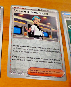 POKEMON RIVALITES DESTINEES CARD REVERSE HOLO CARTE 170/182 DRI FR EV10 NM - Image 1