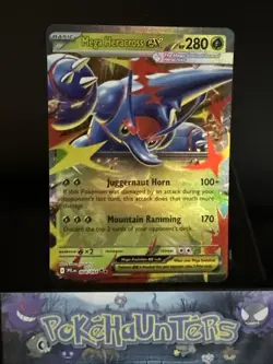 Pokemon Card Mega Heracross ex 004/094 Phantasmal Flames Ultra Rare NM - Image 1