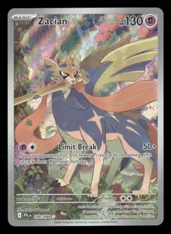 Zacian - 100/094 - Illustration Rare - Phantasmal Flames - Pokemon Card - NM/M - Image 1
