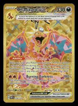 Charizard ex - 228/197 - Secret Rare - Obsidian Flames - Pokemon Card - NM/M - Image 1