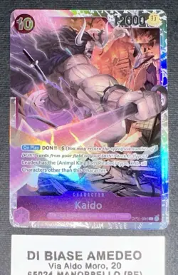 BANDAI KAIDO FOIL OP01-094 SR ROMANCE DAWN MINT ENGLISH ONE PIECE CARD GAME - Image 1