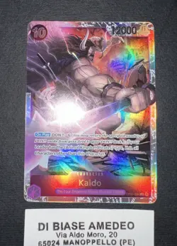 BANDAI KAIDO FOIL OP01-094 SR ROMANCE DAWN MINT ENGLISH ONE PIECE CARD GAME - Image 2