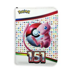 Mew 151 Pokemon Trading Card Binder Case 50 Page S/V TCG 400-Slot - Image 2