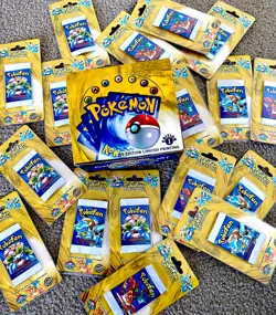 Novelty MINI 1st Edition "Pokefan" cards - Base Set blister/booster packs - Image 4