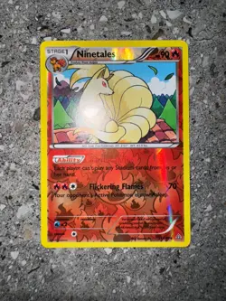 Pokemon TCG Cards Ninetales 21/160 Primal Clash Reverse Holo Rare NM - Image 3