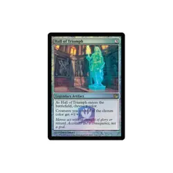MTG FOIL Hall of Triumph Heros Path - Promo: General #162 - Image 1