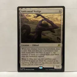 MTG Anticausal Vestige Magic: The Gathering Edge of Eternities Rare #0001 - Image 1