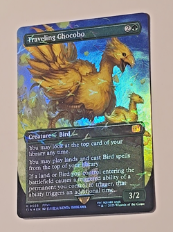 Magic The Gathering Final Fantasy Traveling Chocobo Borderless Chocobo Track - Image 2