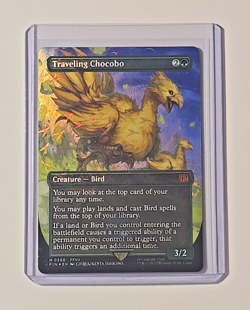 Magic The Gathering Final Fantasy Traveling Chocobo Borderless Chocobo Track - Image 4