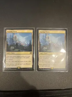 MTG Final Fantasy - Starting Town Non Foil Rare x2 - Image 1