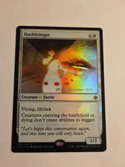 Hushbringer FOIL X1 Prerelease Promo Stamped ELD MTG - Image 1