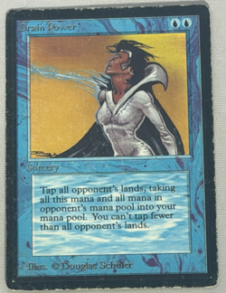 MTG Drain Power Beta Magic the Gathering - Image 1