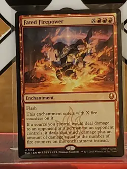 Fated Firepower Regular NM MTG Avatar The Last Airbender Mythic 0132 NM - Image 1