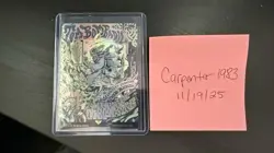 Magic the Gathering Lord of The Rings Tom Bombadil Borderless Poster Foil NM - Image 1