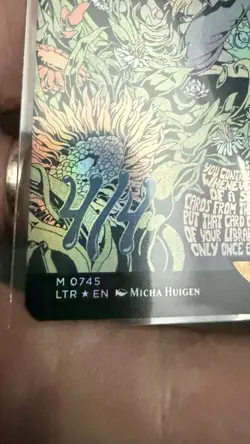 Magic the Gathering Lord of The Rings Tom Bombadil Borderless Poster Foil NM - Image 4