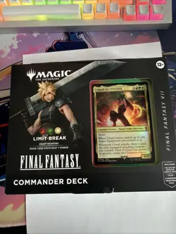 Magic: The Gathering Final Fantasy VII Commander Deck Limit Break *NEW SEALED* - Image 1