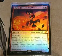 Zuko, Firebending Master FOIL Avatar The Last Airbender MTG MINT 🔥 - Image 1