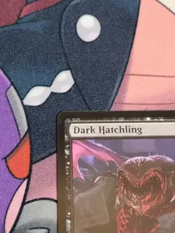 C3835 MAGIC MTG COMMANDER BALDUR'S GATE SLUDGE MONSTER DARK HATCHLING LP RARE - Image 4