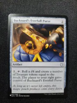 Bucknard's Everfull Purse NM The List MTG Magic The Gathering See Pics - Image 1