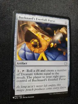Bucknard's Everfull Purse NM The List MTG Magic The Gathering See Pics - Image 2