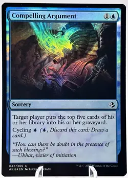Compelling Argument 047/269 Foil Amonkhet AKH MTG NM - Image 1
