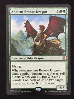 1x MTG Ancient Bronze Dragon - Commander Legends: Battle for Baldur's Gate (CLB) - Image 1