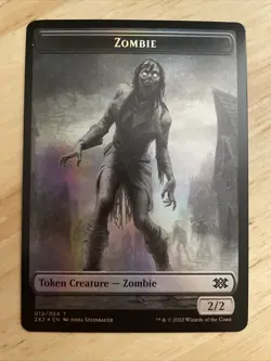 MTG Vampire/Zombie Token 2x2 009/024 & 012/024 FOIL NM/M Double Masters 2022 - Image 1
