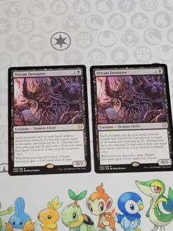 C2638 MAGIC MTG KALDHEIM DREAM DEVOURER 2X #090 LP RARE - Image 1