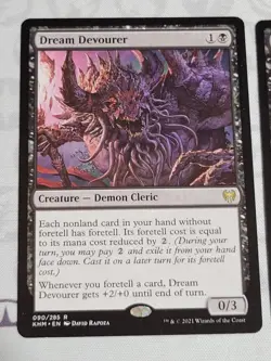 C2638 MAGIC MTG KALDHEIM DREAM DEVOURER 2X #090 LP RARE - Image 2