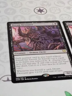 C2638 MAGIC MTG KALDHEIM DREAM DEVOURER 2X #090 LP RARE - Image 3