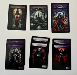 Basic Lands (Swamp, Plain) and Vampire Tokens By DBM Gaming - MTG Accessories - Image 2