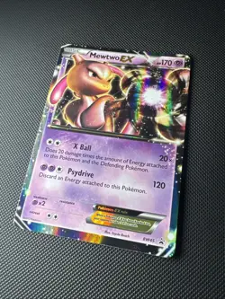 Mewtwo EX BW45 Black & White Holo 2012 Promo Pokemon Card NM - Image 2