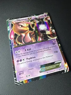 Mewtwo EX BW45 Black & White Holo 2012 Promo Pokemon Card NM - Image 3