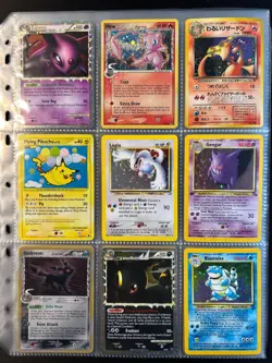Lot of 90 ALL HOLO Vintage Pokemon Card Binder Collection - Image 2