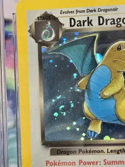 CGC 8.5 Dark Dragonite 2000 Team Rocket 5/82 Holo Pokemon Card - Image 3