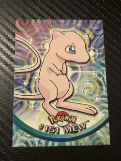 Pokemon Topps 2000 TV Animation Edition MEW #151 non-holo, NM Condition - Image 1