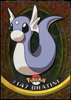 2000 Topps Pokemon TV Animation Edition Series 3 Holo Foil #147 Dratini - Image 1
