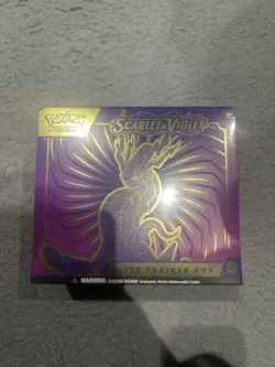 Pokemon TCG Scarlet and Violet Base Set Elite Trainer Box ETB Miraidon - Image 1