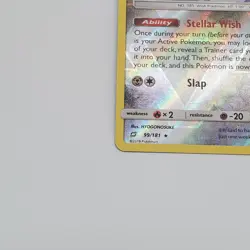 Pokemon TCG Jirachi 99/181 Team Up Sun & Moon Reverse Holo Card NM Condition - Image 5