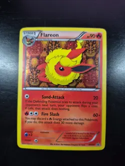 Pokemon Flareon BW88 Black Star Promo Holo LP/Small Indent - Image 1