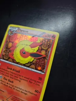 Pokemon Flareon BW88 Black Star Promo Holo LP/Small Indent - Image 4
