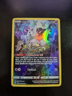 Mew GG10/GG70 Crown Zenith: Galarian Gallery Holo Pokemon Card NM - Image 1